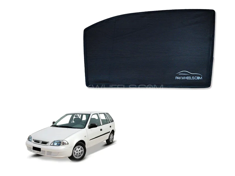 PakWheels Side Shade For Suzuki Cultus 2002-2014 4 Pcs Image-1