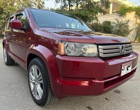 HONDA CROSSROAD 1.8 L X PACKAGE TOP OF THE LINE (1800CC) 7 Seater
Model 2010 end || Registered 2015
ONLY 120,000 KM DRIVEN 
Wine Red Color
Bumper To Bumper Original 100% Guaranteed 
Original TV BACK CAM
Multis Steering 
Lexus Rims Installed
As good as brand new
Extremely well maintained 
Just like new

For inspection 
Available at SUPREME CARS
Plot # 151/F,Under Imam heights,Shop no.1&2, Main Khalid Bin Walid Rd, Karachi, Sindh 75400

|  Premium Cars  |  Best Prices  |  Optimum Performance | 
#Supremecarsgang