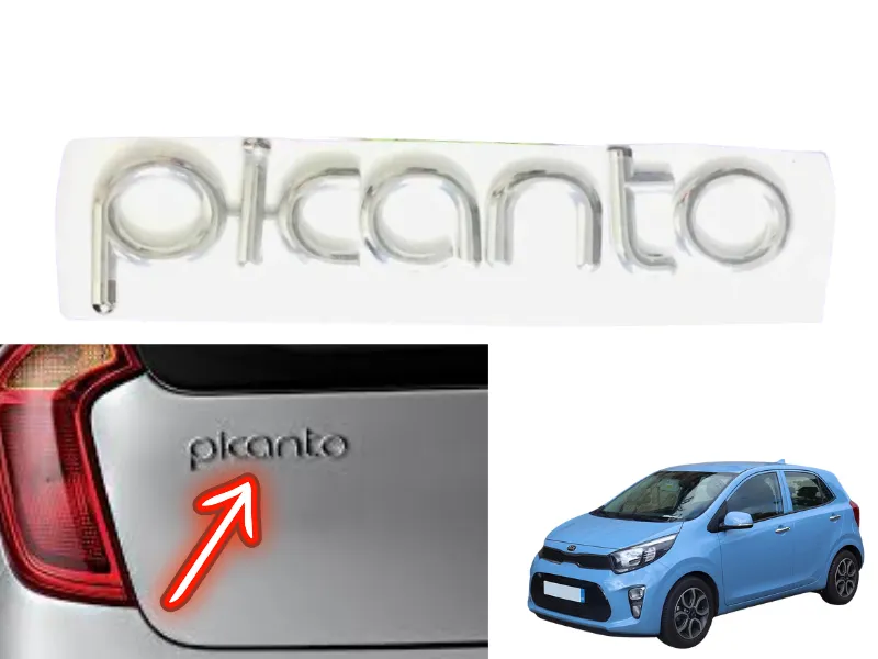 KIA Picanto Emblem | 1 Pieces |  2019 - 2025 Image-1