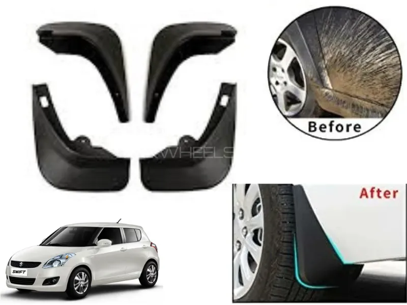 Suzuki Swift Mud Flap 4Pcs 2010-2020 Image-1