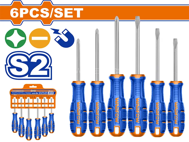 WADFOW 6 Pcs Screwdriver Set WSSA406 Image-1
