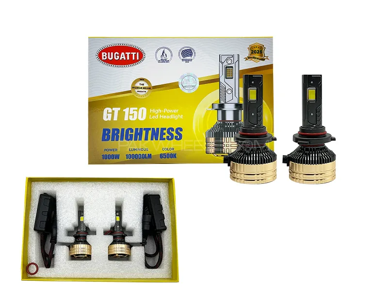  Bugatti GT150 Car Led 100000LM 6500K - 9005 - 1000W - 2025 New Edition (3 Month Warranty) Image-1