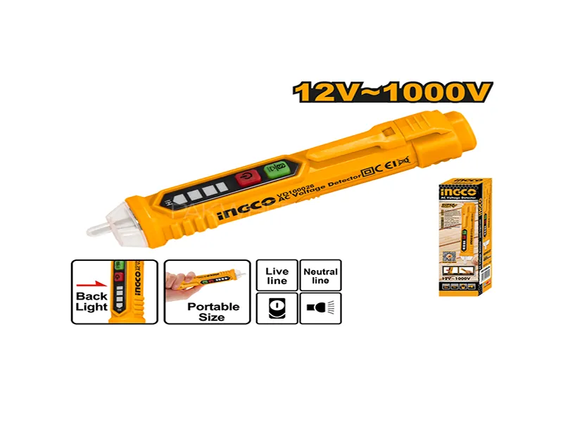 INGCO Ac Voltage Detector Model VD100026 Image-1