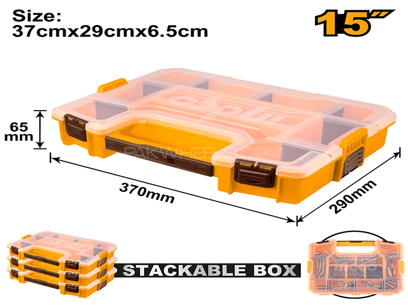 INGCO Plastic Organizer Model PBX1511  Image-1