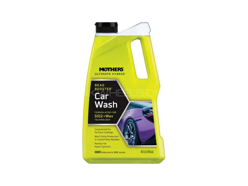 Mothers Ultimate Hybrid Car Wash & Bead Booster 48oz- Made in USA Image-1
