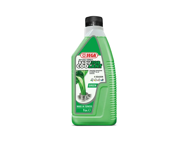 Sega Radiator Coolant Pre-Mixed Green - 1L (Made in Turkey) Image-1