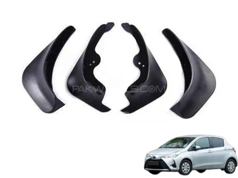 Toyota Vitz 2017-2023 Mud Flap Set - 4 Pcs Image-1