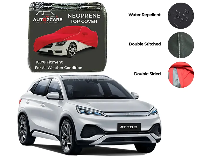 BYD ATTO 3 Neoprene Top Cover - Model 2024-2025 Image-1
