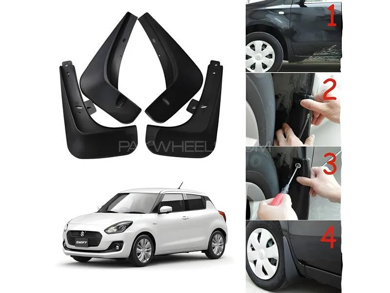 Suzuki Swift 2021-24 Mud Flap - Splash Guard for Swift 21-24 Image-1