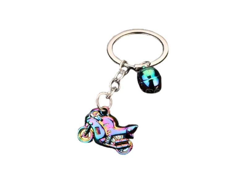 Zingfix 3D Motorcycle Helmet Keychain Image-1