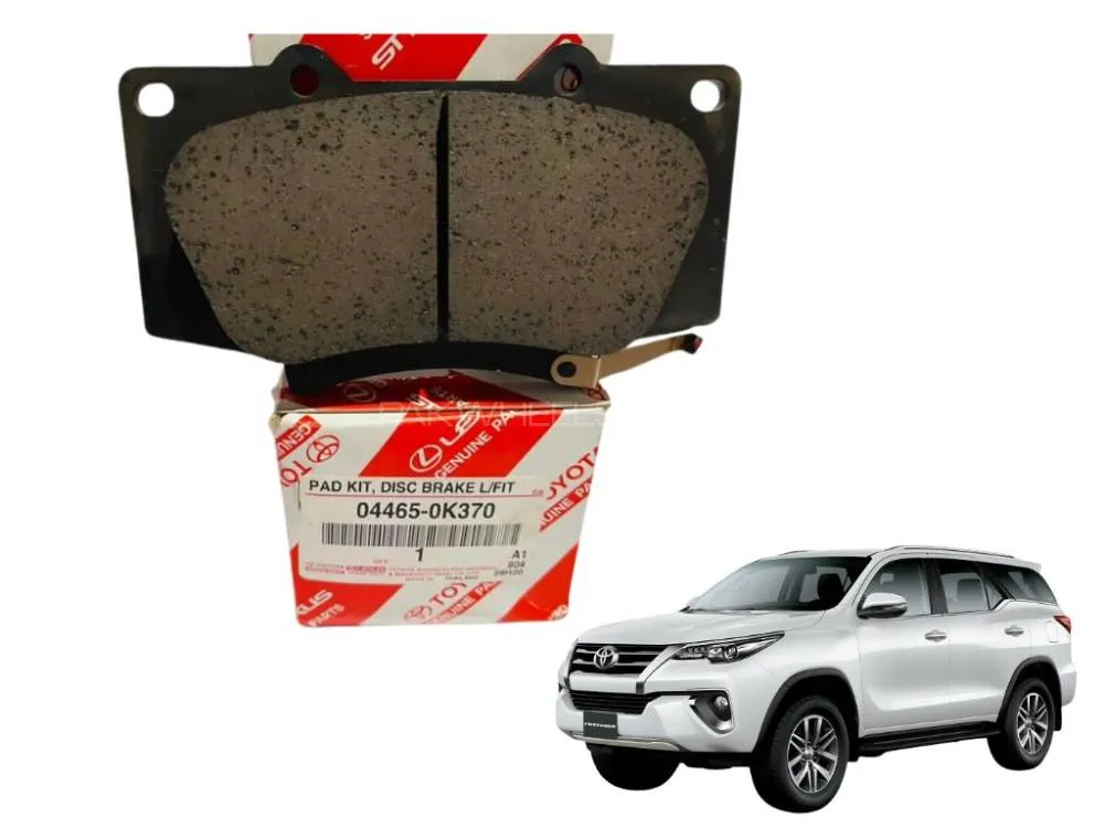 Toyota Fortuner 2017-24 Front Disc Pad Genuine 04465-0K370 Image-1