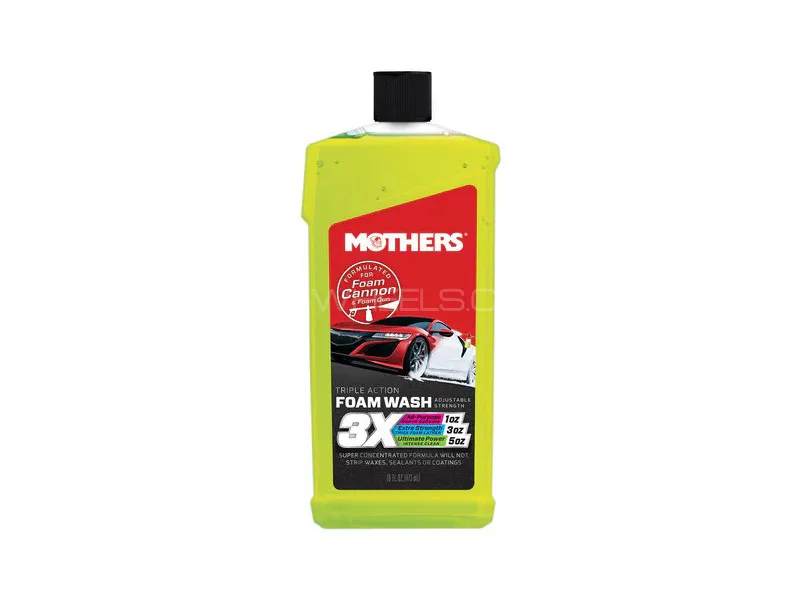 Mothers Triple Action Foam Wash 16oz - Made in USA Image-1