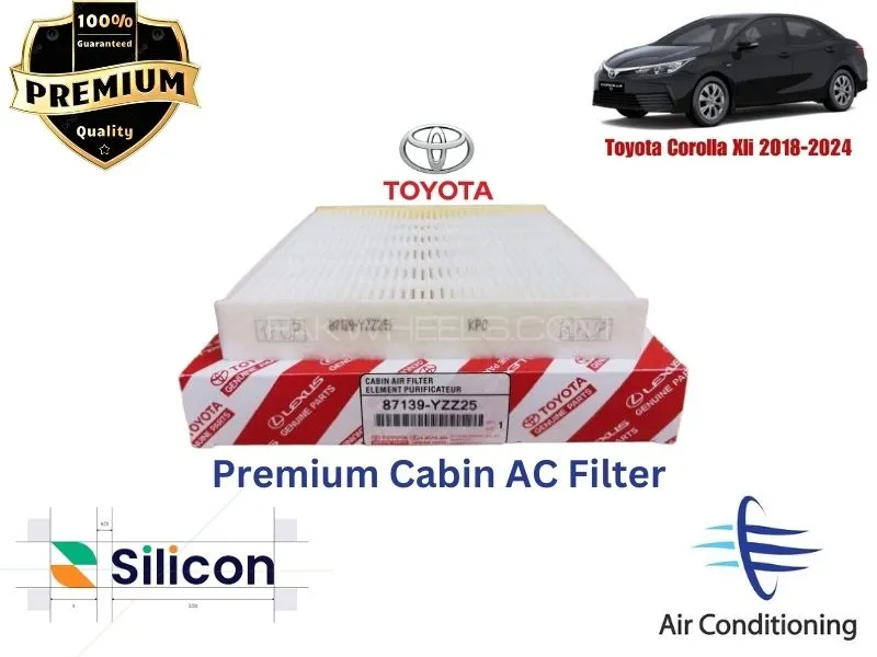 Toyota Corolla 2018-2024 Premium Quality Cabin Filter - Imported Image-1