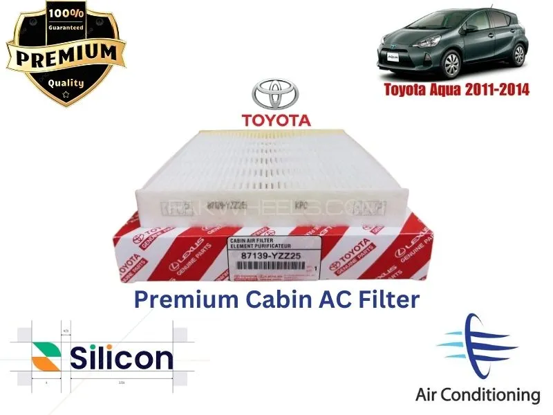 Toyota Aqua 2011-2014 Premium Quality Cabin Filter - Imported Image-1
