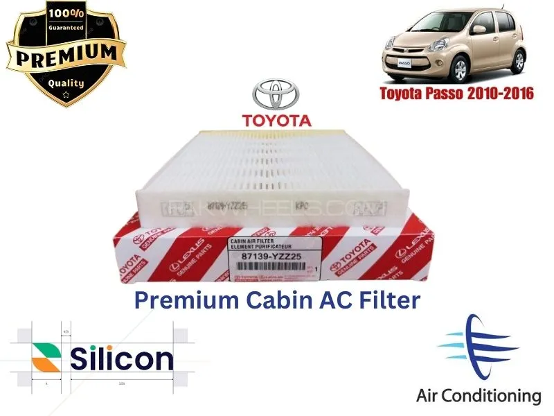Toyota Passo 2010-2016 Premium Quality Cabin Filter - Imported Image-1