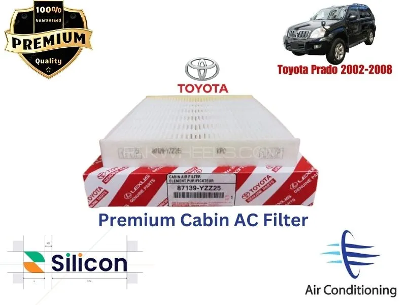 Toyota Prado 2002-2008 Premium Quality Cabin Filter - Imported Image-1
