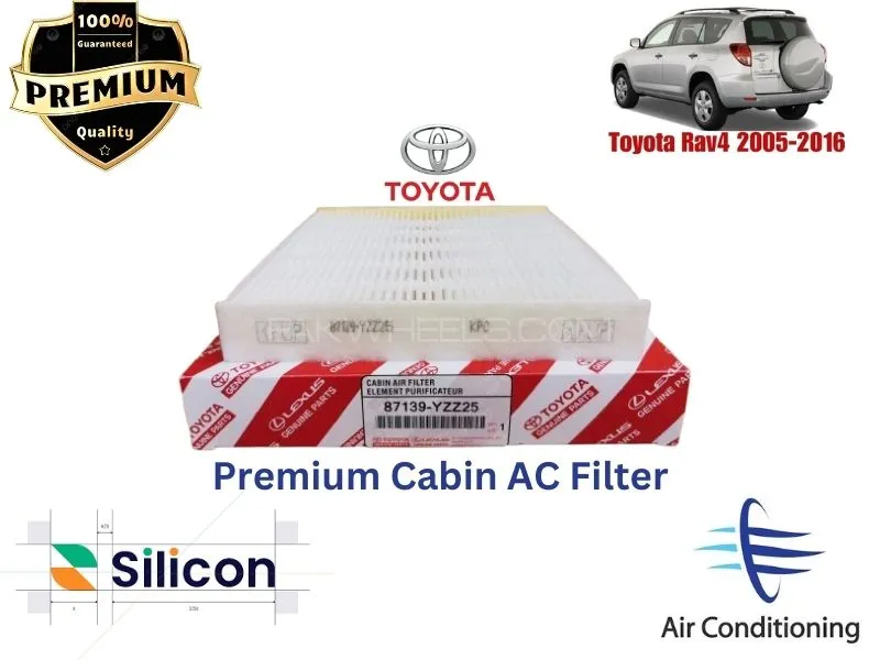 Toyota Rav4 2005-2016 Premium Quality Cabin Filter - Imported