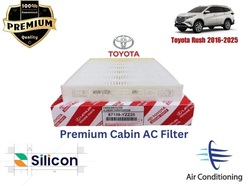 Toyota Rush 2016-2025 Premium Quality Cabin Filter - Imported Image-1