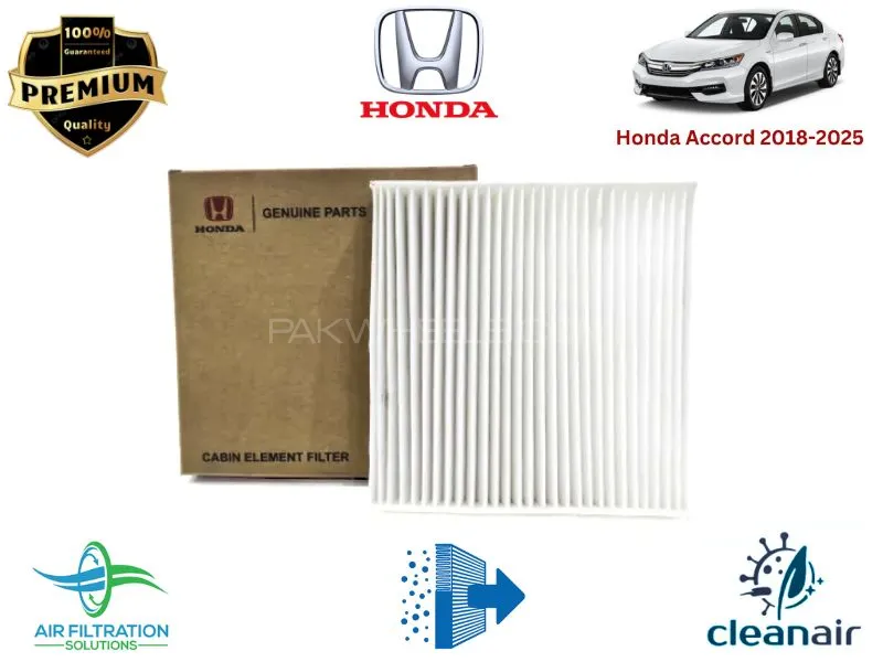 Honda Accord 2018-2025 Premium Quality Cabin Filter - Imported Image-1