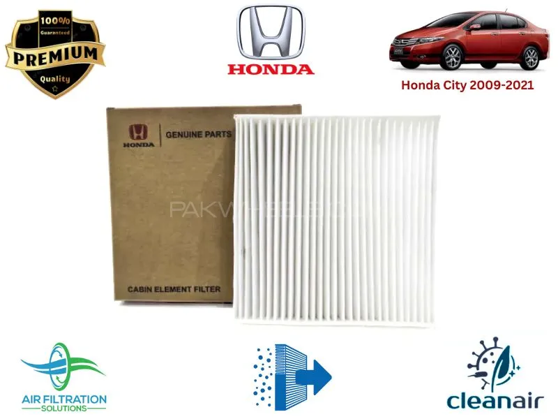 Honda City 2009-2021 Premium Quality Cabin Filter - Imported Image-1