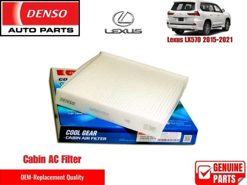 Lexus LX570 2015-2021 Denso Genuine Cabin Filter - Toyota OEM Quality Image-1