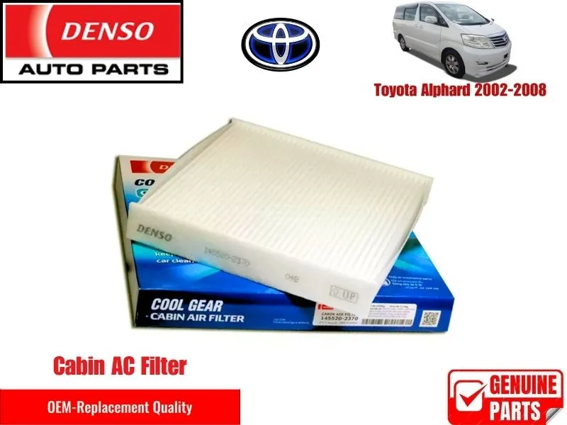 Toyota  Alphard 2002-2008 Denso Genuine Cabin Filter - Toyota OEM Quality Image-1
