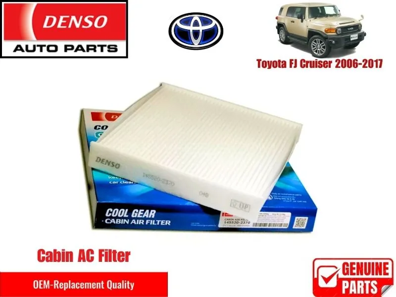 Toyota FI Cruiser 2006-2017 Denso Genuine Cabin Filter - Toyota OEM Quality Image-1