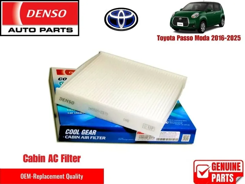 Toyota Passo Moda  2016-2025 Denso Genuine Cabin Filter - Toyota OEM Quality Image-1