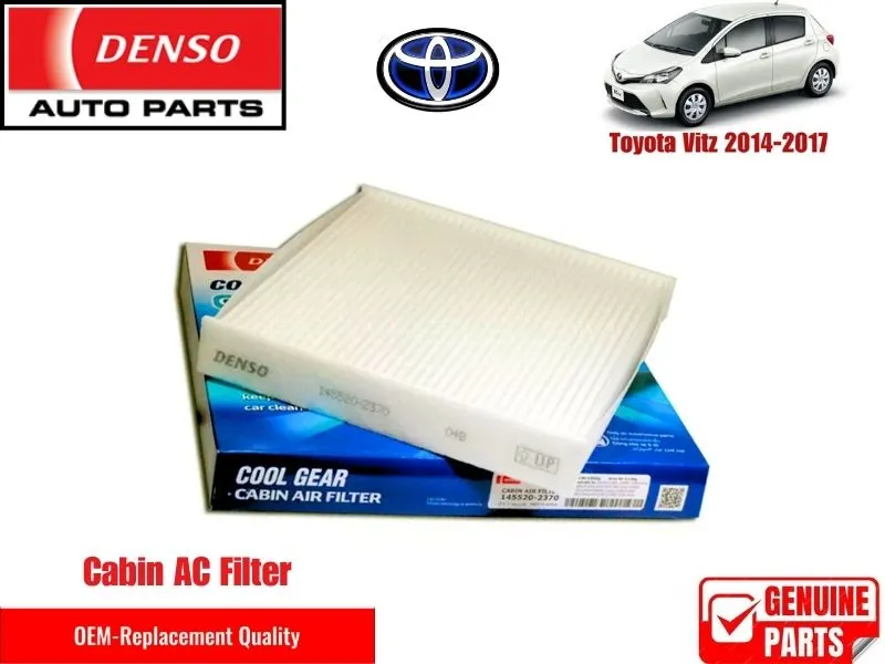 Toyota Vitz  2014-2017 Denso Genuine Cabin Filter - Toyota OEM Quality Image-1