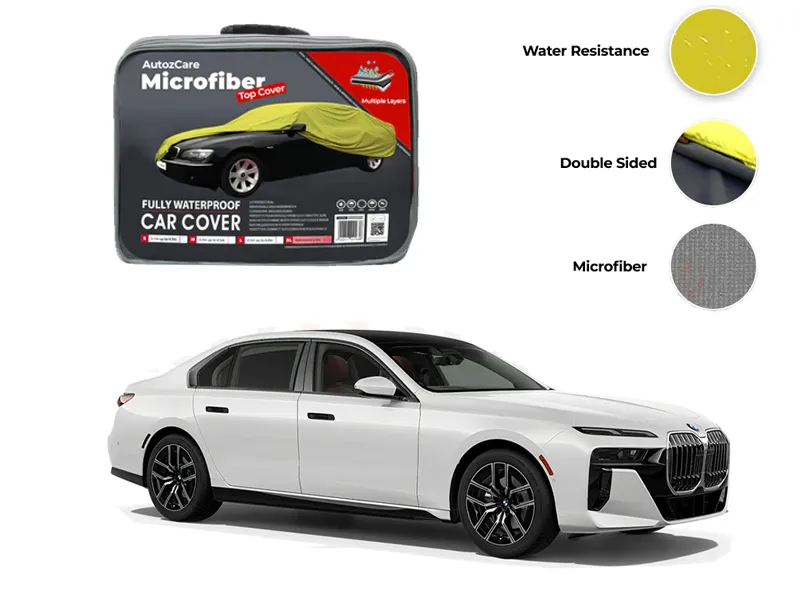 BMW 7 Series Microfiber Car Top Cover - Model 2023-2025 Image-1