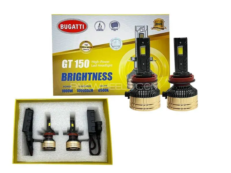 Bugatti GT150 Car Led Headlight Bulb| 1000W |100000LM|6500K|9005 Image-1