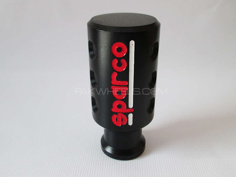 Gear Knob - Sparco Red & White Image-1