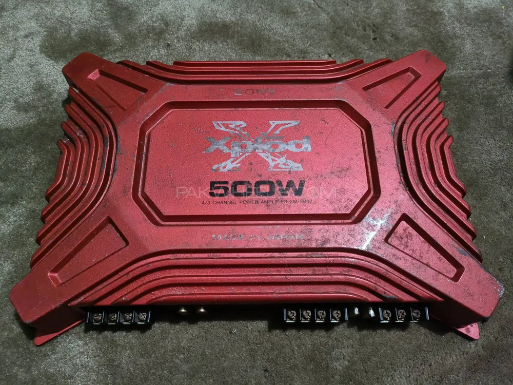 Sony Xplod 500 watt made in japan amplifier Image-1