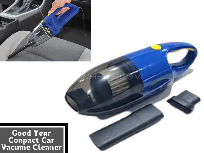 Car Portable Vacuum Cleaner | Vehicle Good Year Vacuum Cleaner Portable Handheld Powerful Image-1