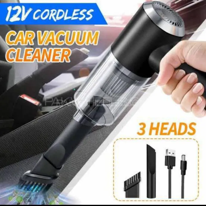 UNIVERSAL MINI PORTABLE CAR VACCUM CLEANER. Image-1