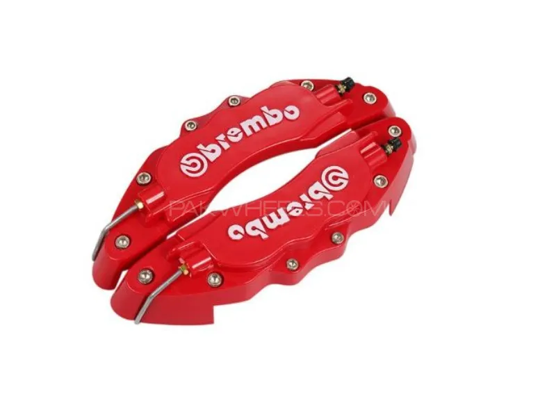 Brembo Brake Calipers Cover 2Pcs Pair - Red - Large Image-1