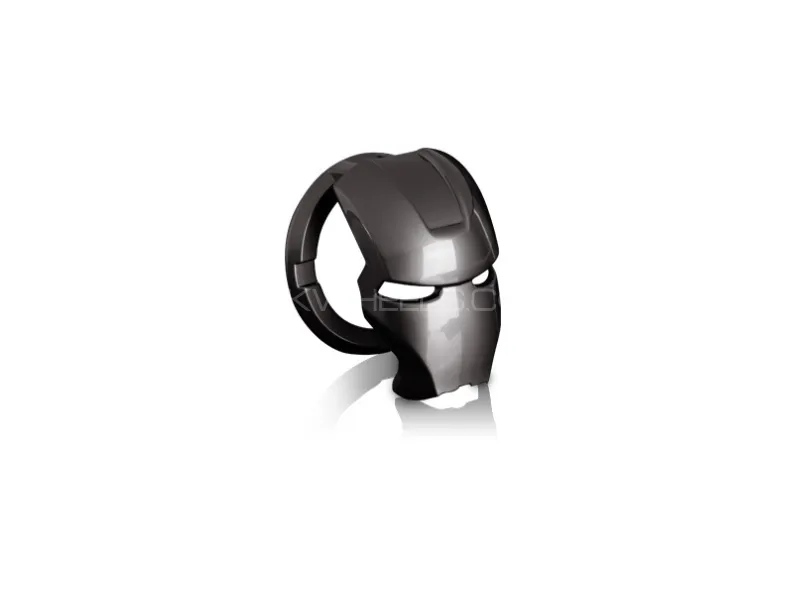 Iron Man Car Push Start Button Aluminum Cover Image-1