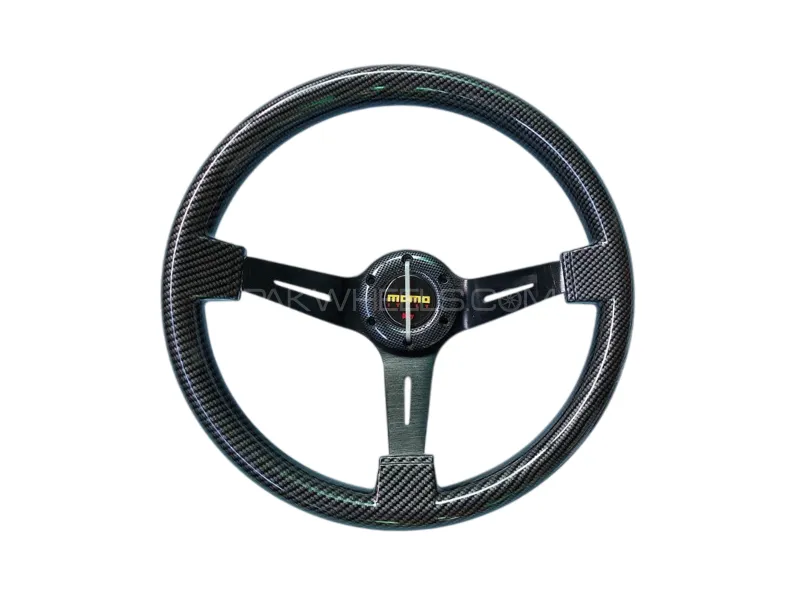 MOMO Carbon Fiber Steering Wheel Image-1