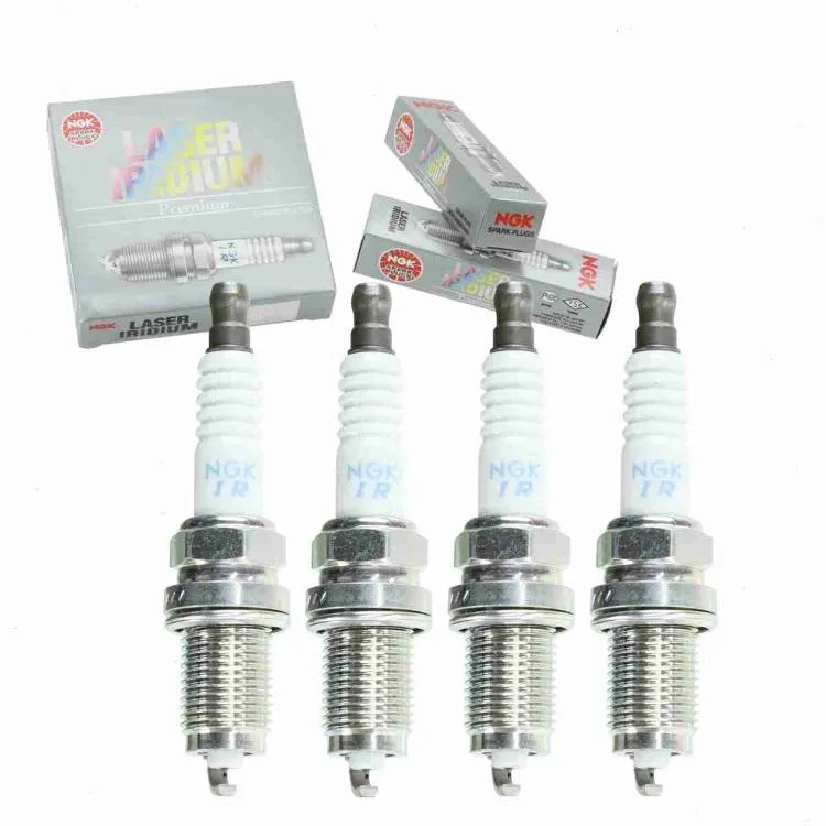 Spark Plugs For Honda City 2009-2021 1.3 And 1.5  Set Of 4pcs Iridum Image-1