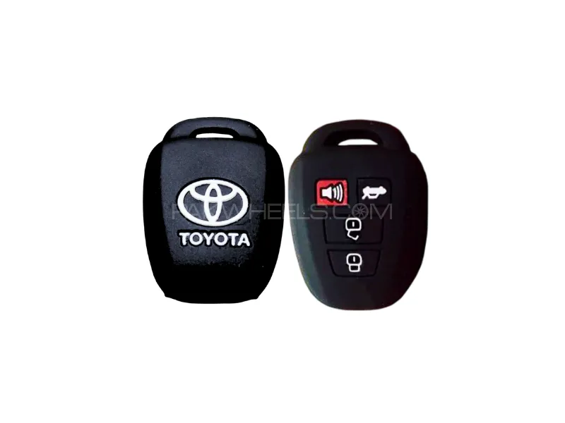 Toyota Corolla GLI 2015-2020 Silicone PVC Key Cover Image-1