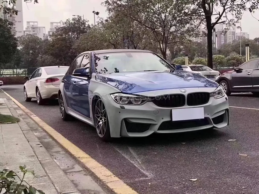 BMW F30 3 Series Widebody Kit With Srt Quad Exhaust  Image-1