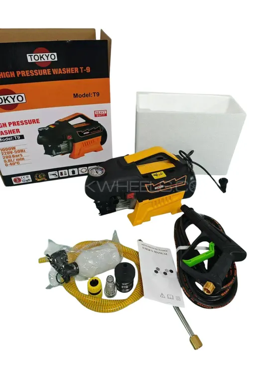 Tokyo Water Jet High Pressure Washer -1000W-200Bar Pressure Image-1