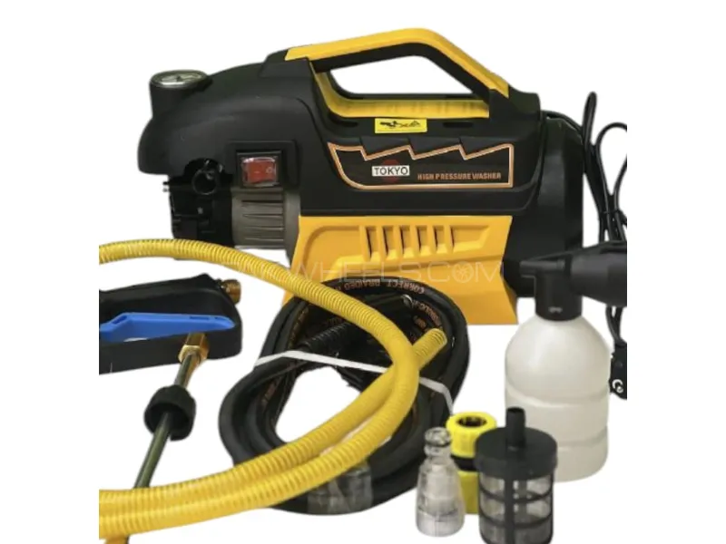 TOKYO High Pressure Washer- Induction Motor- 1000Watt- 200Bar Auto Suction System Image-1