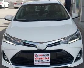 Toyota Corolla Altis Grande X CVT-i 1.8 Black Interior 2025 for Sale
