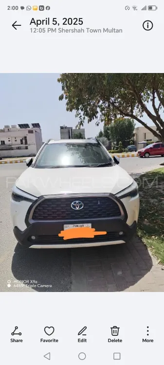 Toyota Corolla Cross 2024 for Sale in Multan Image-1