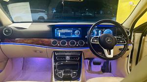 Mercedes-Benz E180 Exclusive luxury package.
Model 2021 registration Karachi 2021
Shahnawaz import & mentioned 
Mileage 15000 km
Excellent condition 
Polor white with beige nappa leather interior.
Top of the line specs.
Further information please call & visit at Victory Cars jail road Lahore 
National wide delivery available