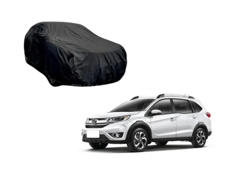 Honda BRV 2017-2024 Black Coat Parachute Top Cover  Image-1