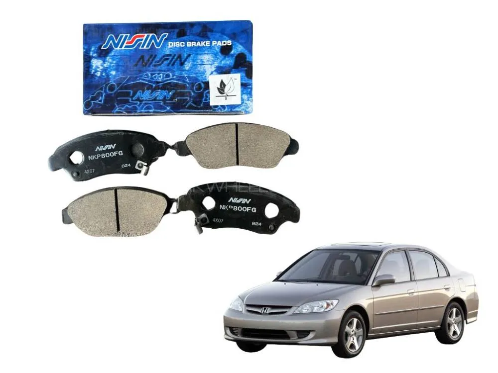 Honda Civic 2004-2006  Front Disc Pad 117W117Y Nissin Japan