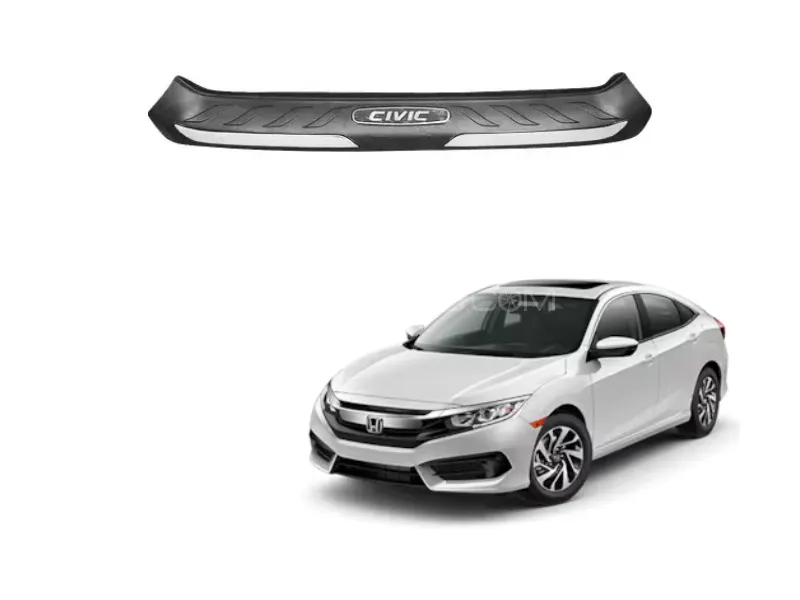 Honda Civic 2016-2021 Rear Bumper Protector Image-1