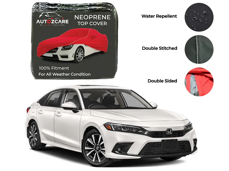 Honda Civic Neoprene Top Cover Model 2022-2025 Image-1
